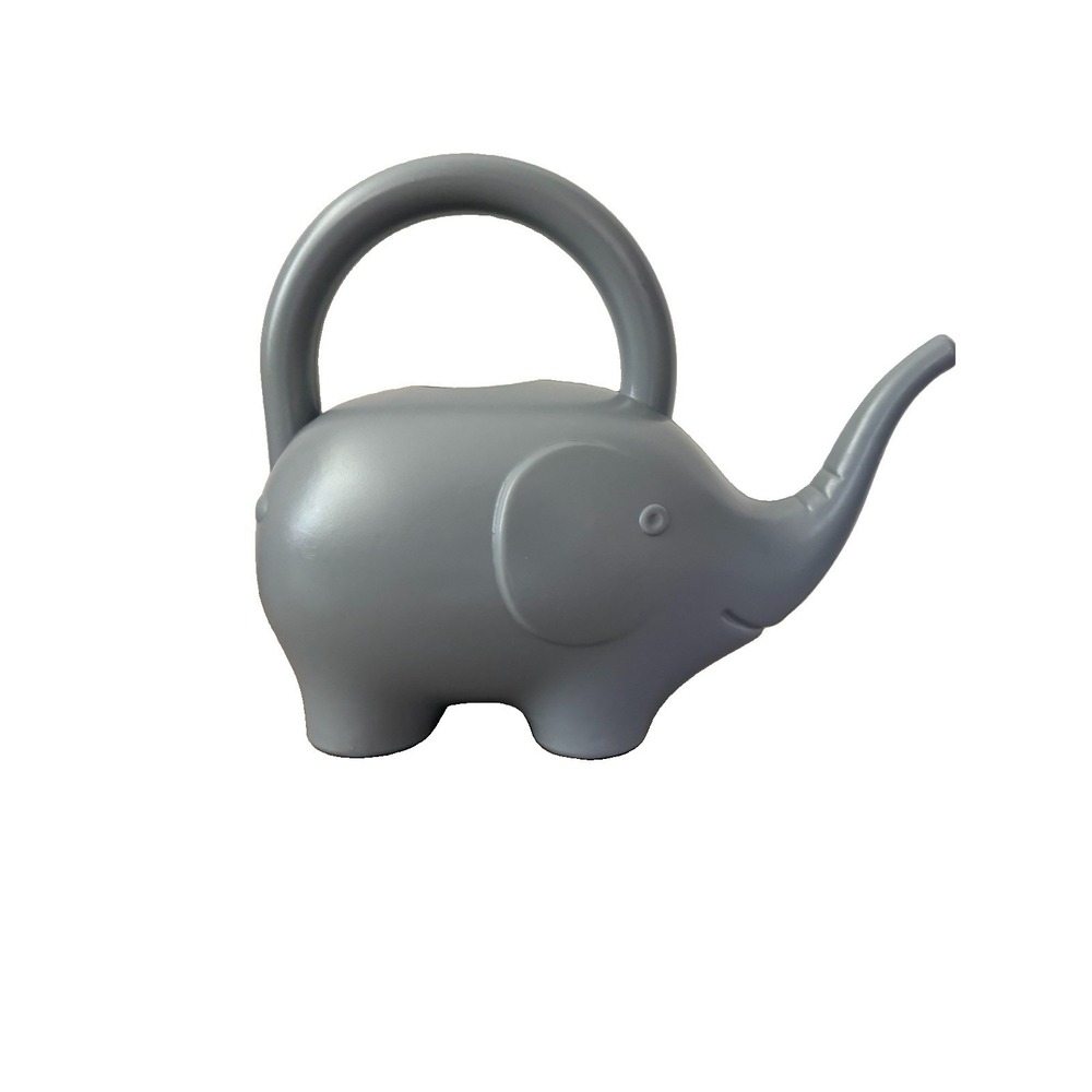 Elephant Watering Can Gray Small